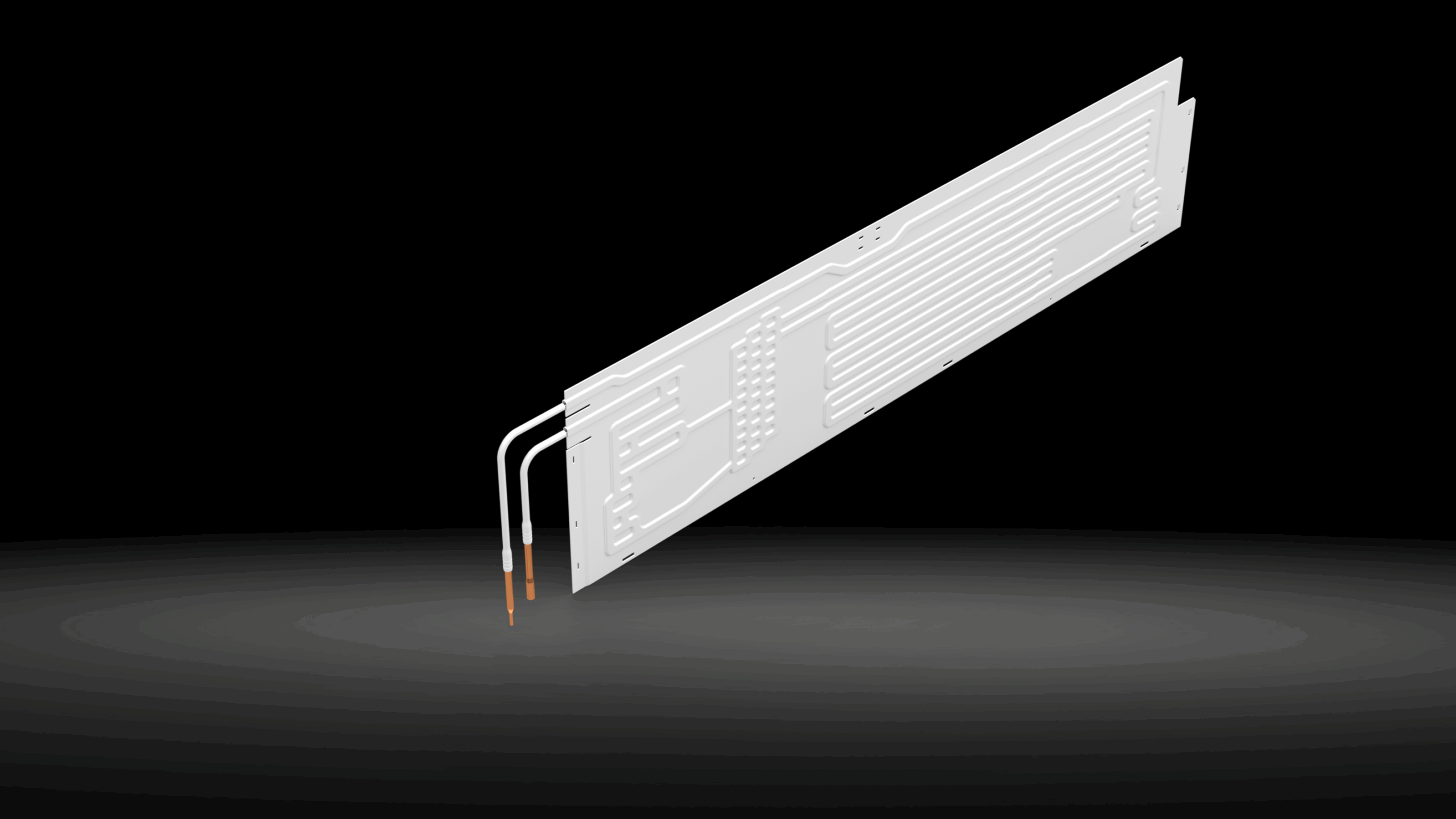 Roll Bond Evaporator